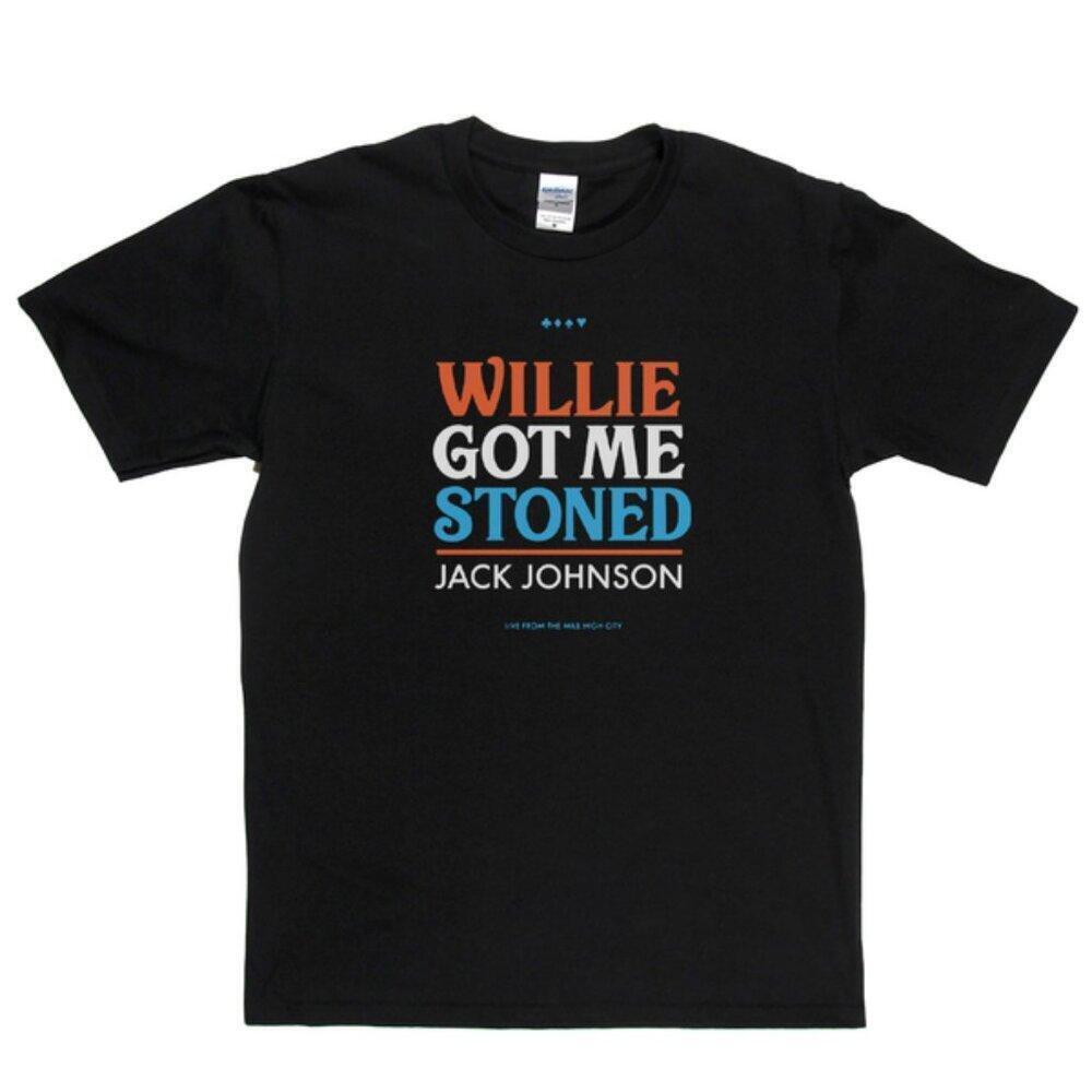 Jack Johnson Willie Got Me Stoned Music Graphic Unisex T Shirt